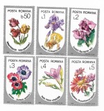 Flori, 1986 - serie neobliterata