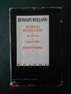 ROMAIN ROLLAND - TEATRU (1966, editie cartonata) foto