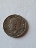ANGLIA 6 PENCE 1936 ARGINT