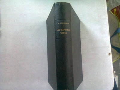 LES SCEPTIQUES GRECS - VICTOR BROCHARD foto