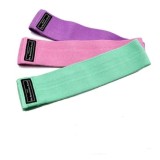 Set 3 benzi elastice FOXMAG24, pentru fitness, 3 niveluri de rezistenta