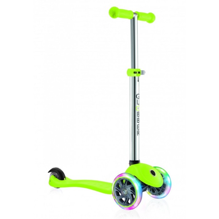 Trotineta Globber Primo V2 lights verde