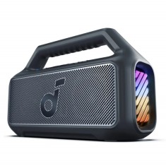 Boxa Portabila Bluetooth Anker SoundCore Boom 2, 80W, TWS, RGB, Waterproof, Neagra A3138011 foto