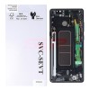 LCD+Touchscreen cu Rama Samsung Galaxy Note8 / Note 8 / N950 BLACK Original Service Pack