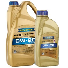 Pachet 5 litri ulei Ravenol EFS USVO 0W20