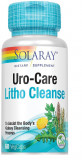 Uro-care litho cleanse 60cps vegetale, Secom