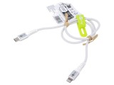 Cablu USB 2.0 Goobay Apple Lightning și USB C 0,5m alb 60W