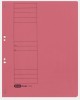 Dosar cu Capse ELBA Smart Eyelet A4, Carton Manila 250g, Rosu, 200 File, Sistem Prindere Metalic, Perforatii 8/6cm