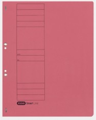 DOSAR CU CAPSE ELBA SMART EYELET A4 1/1, CARTON MANILA 250G/MP, CULOARE ROSU