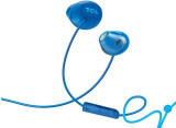 Casti Stereo TCL SOCL200BL, Microfon (Albastru)