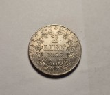 Vatican 2 Lire 1866 Superba Piesa de Colectie