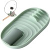 Suport scurgere pentru linguri de bucatarie culoare verde, Oem