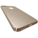 Husa tip capac spate slim Metallic Matte aurie pentru Apple iPhone 7 Plus, 8 Plus