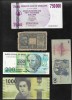 Set 5 bancnote de prin lume adunate (cele din imagini) #262, Africa