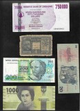 Set 5 bancnote de prin lume adunate (cele din imagini) #262, Africa