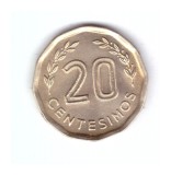 Moneda Uruguay 20 centesimos 1981, stare buna, curata