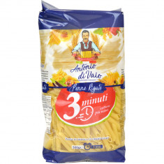 Paste Antonio Di Vaio Penne Rigate 3 Minute, 500g, Paste Grau, Paste Grau Dur, Paste Penne Rigate, Paste Antonio Di Vaio, Paste Dure, Paste din Grau,