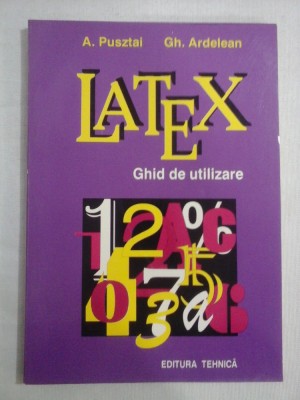 LATEX - A. PUSZTAI, GH. ARDELEAN foto