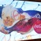 Reclama veche Coca Cola pe Oglinda - serigrafie
