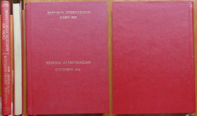 Simpozion international Cairo 1975 ; Razboiul arabo - israelian, 1973, romana foto
