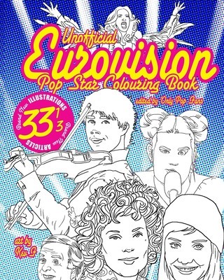 Eurovision Pop Star Colouring Book: Unofficial foto