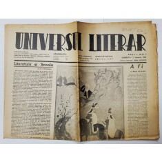 UNIVERSUL LITERAR , SAPTAMANAL , ANUL L , NR. 3 , SAMBATA , 11 IANUARIE , 1941