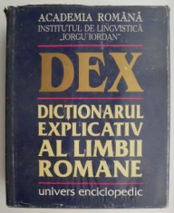 DEX, dictionarul explicativ al limbii romane foto