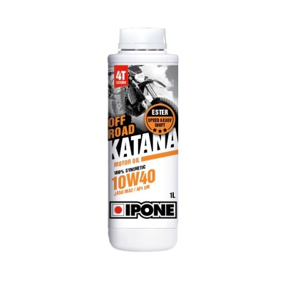 Ulei moto 4T Ipone Katana Off Road 10W40 100% Sintetic ESTER - JASO MA2 - API SM... Cod Produs: MX_NEW 800366IP foto