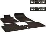 Set Covorase Auto Cauciuc Umbrella Pentru Toyota Avensis (2009-) + Suport Numar Inmatriculare Mega Drive Simplu Set 2 Buc