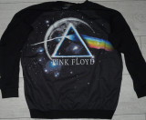 Tricou original Pink Floyd cu maneca lunga,long sleve,marimea L, Negru