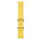 Curea smartwatch,THD, modelul Ocean, compatibila cu Apple Watch Ultra2 49 mm, Apple Watch 45 mm seria 9, Apple Watch SE 44 mm, marime universala, galb