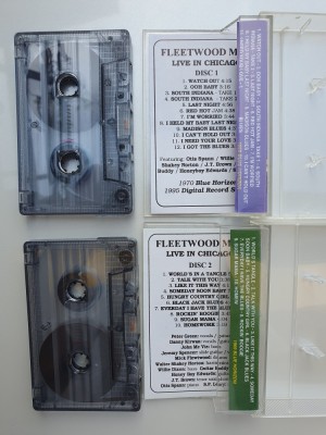 Doua casete audio Fleetwood Mac, Blues Jam at Chess - in stare buna foto