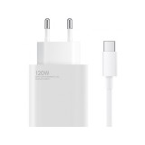 Cumpara ieftin Incarcator Retea Cu Cablu USB-C pentru Xiaomi 120W 6A 1 x USB-A Alb BHR9462EU