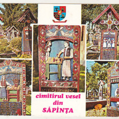 bnk cp Sapanta ( jud Maramures ) - Cimitirul vesel - necirculata