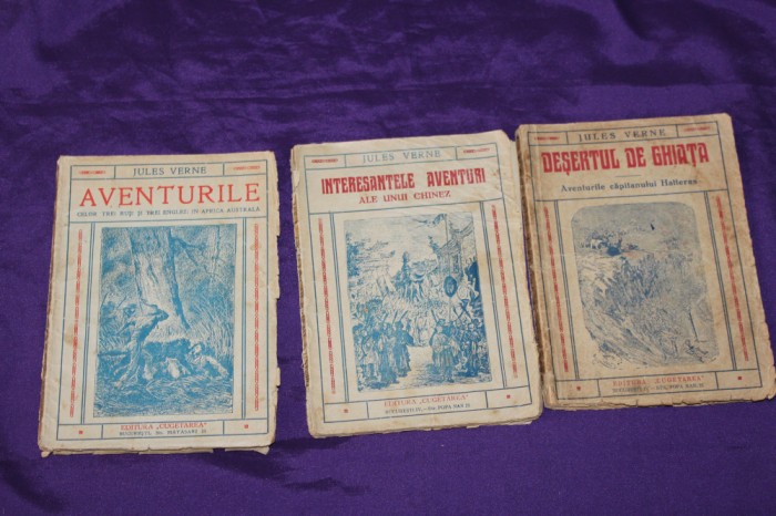 Jules Verne Aventurile celor trei rusi si trei englezi 1938 Desertul de ghiata