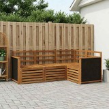 vidaXL Seturi de canapele 4 pcs Lemn Solid de Acacia 3384280