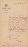 HST 245S Numire inginer al orașului Vaslui 1887 semnat olograf primar N Lupașcu