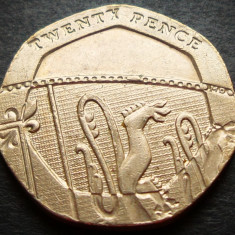 Moneda 20 PENCE - ANGLIA / MAREA BRITANIE, anul 2009 * cod 3339
