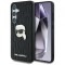 Husa pentru Samsung Galaxy S25+ S936, Karl Lagerfeld, Monogram Karl&#039;s Head, Neagra