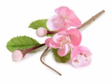 Cumpara ieftin Floare Piersic artificial 13 cm