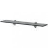 VidaXL Raft suspendat din sticlă, 60 x 20 cm, 8 mm