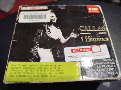 CD 5XCD Callas &amp;ndash; 5 H&amp;eacute;ro&amp;iuml;nes (VG+) foto