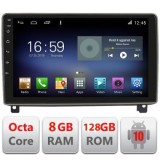 Navigatie Peugeot 407 2004-2011 8+128 GB Octa Core LTE Android radio gps internet KIT-407+EDT-E609 CarStore Technology