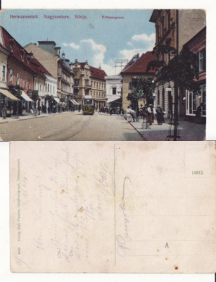 Sibiu, Hermannstadt- tramvai- rara foto