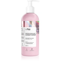 so!flow High Porosity Hair Protein-Emollient Conditioner balsam pentru indreptare petru par fragil si fara vlaga 400 ml