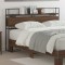 vidaXL Tăblie de depozitare cu raft Stejar brun 135 cm Lemn compozit 859639