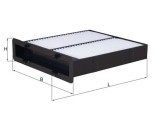 MAHLE LA 682 Filtru, aer habitaclu