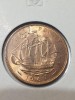 F3 Anglia 1/2 penny 1967 UNC, Europa