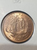 F3 Anglia 1/2 penny 1967 UNC