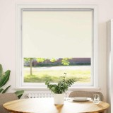 VidaXL Jaluzea cu rolă opaca Ivoar 105x130 cm lățime material 100,7 cm